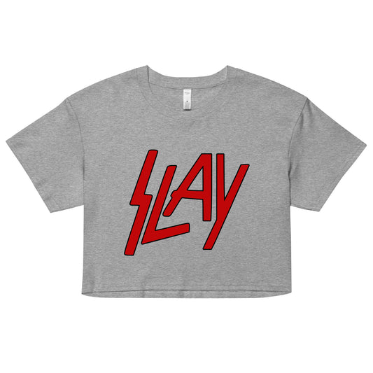 SLAY(ER) crop top